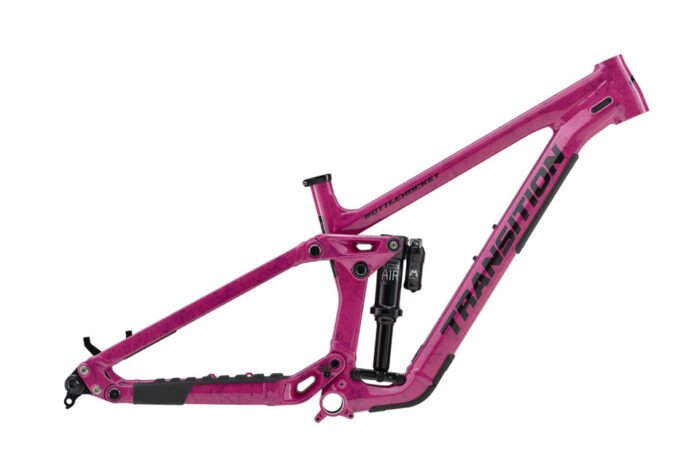Transition Bottlerocket Alloy 2026 Frameset - Disco Flamingo